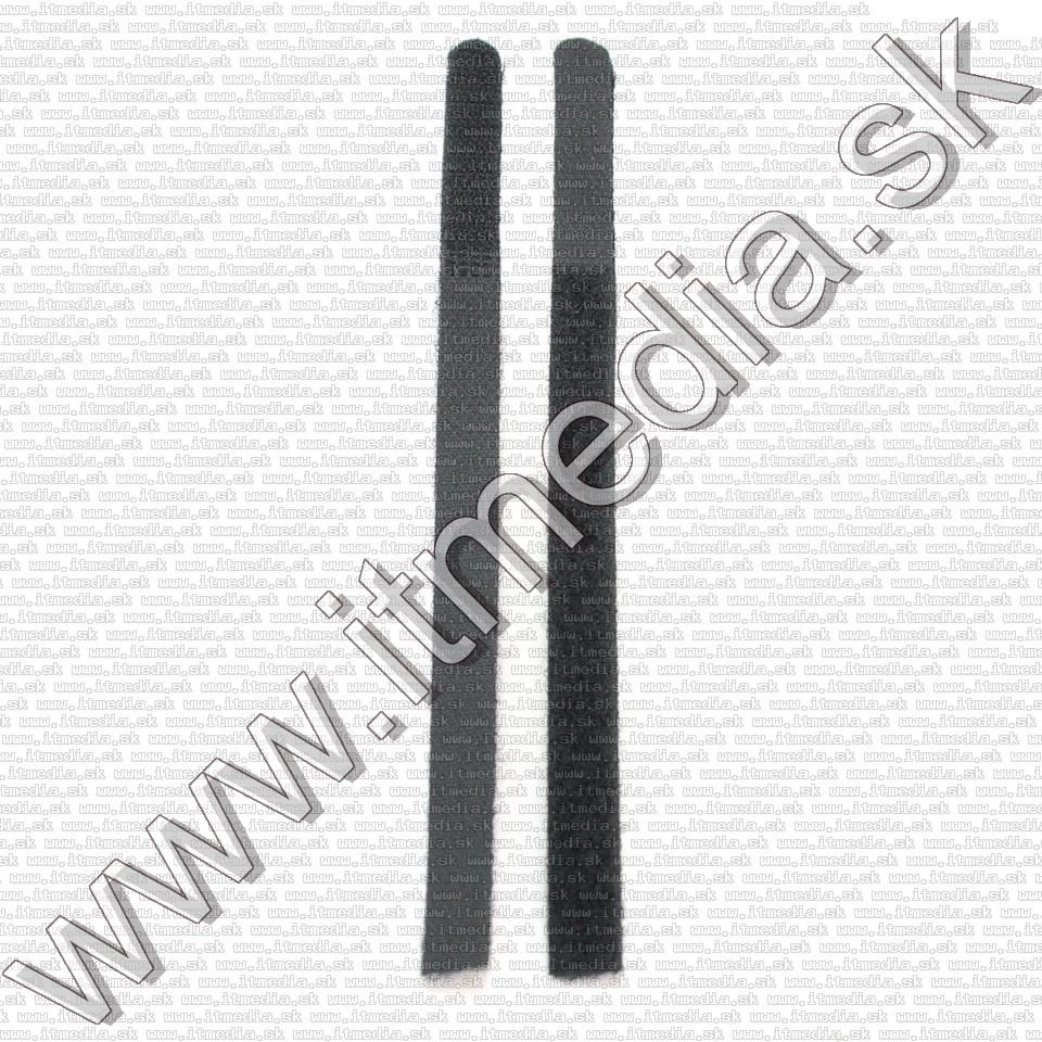 Image of IT Media Tépőzáras kábelkötegelő Fekete 17cm BULK (IT12282)